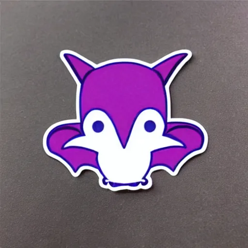 Image similar to cute bat sticker
