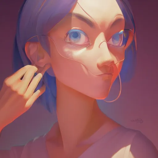 Image similar to face icon stylized minimalist reboot 1 9 9 4, loftis, cory behance hd by jesper ejsing, by rhads, makoto shinkai and lois van baarle, ilya kuvshinov, rossdraws global illumination