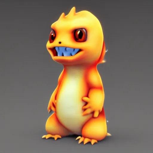 Image similar to ice sculpture of charmander, no coloring, concept art, octane render, unreal engine 5, highly detailed, high quality, 8 k, soft lighting, realistic face, path traced