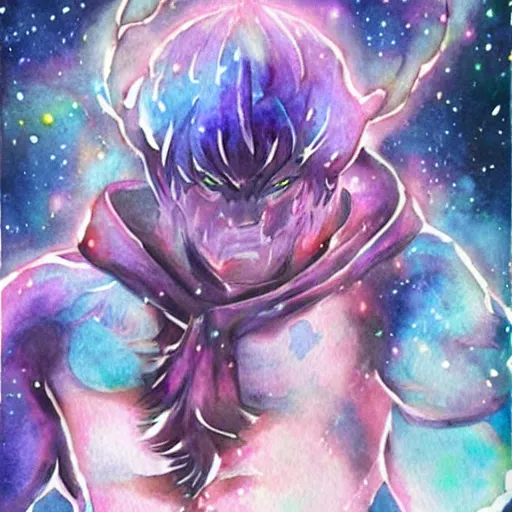 Image similar to frosted astral glacial scarves watercolor artwork confirmed orb