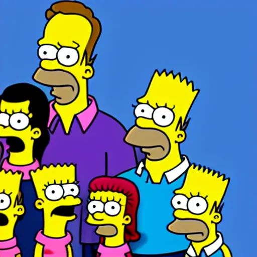 Prompt: dream youtuber as a simpsons character