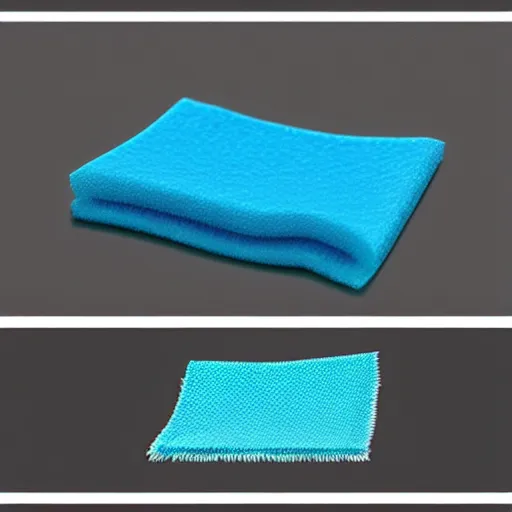 Image similar to microfibre cloth. matte painting. cleaning utensil