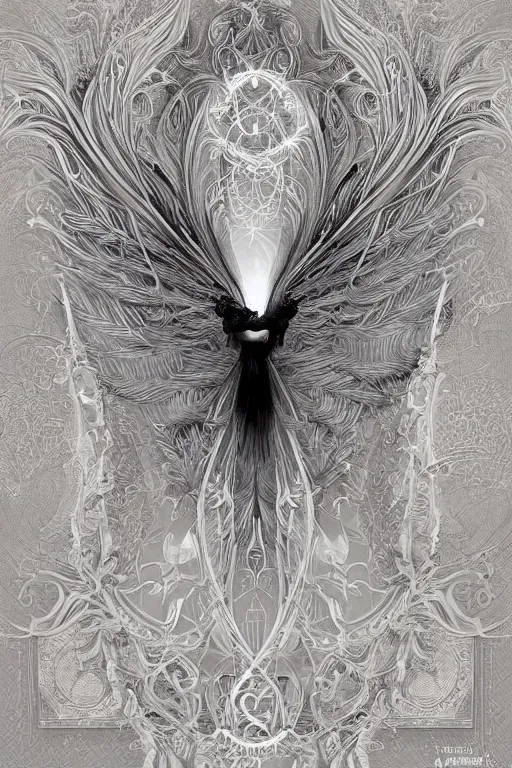 Image similar to Ethereal Cardinal bird, intricate detail, ornate, conceptual art, soft light, dynamic, art by artgerm