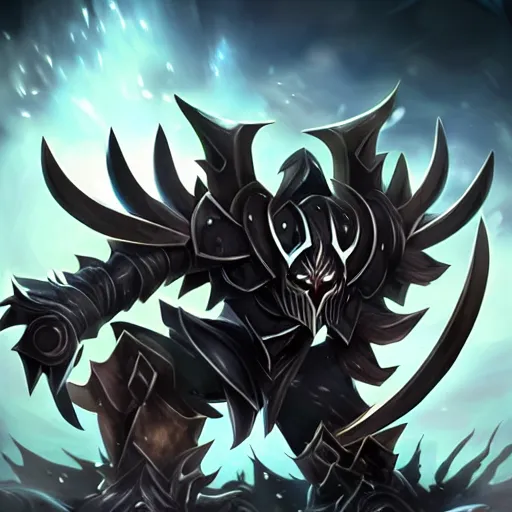 Prompt: mordekaiser from league of legends