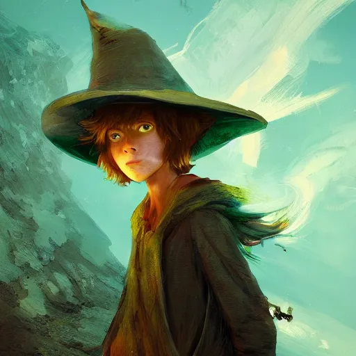 Prompt: snufkin with angel wings, heaven, digital illustration portrait design, by android jones and greg rutkowski, retrowave color scheme, detailed, cinematic lighting, wide angle action dynamic portrait