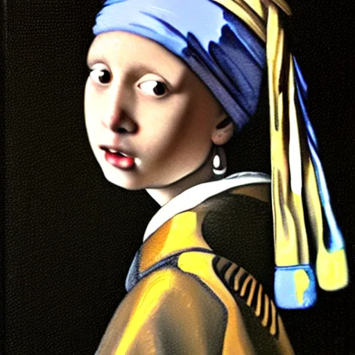 Image similar to painting of boy with a Pearl Earring