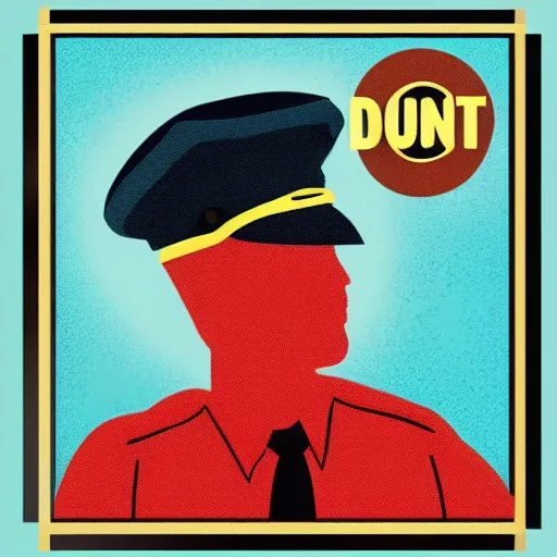 Image similar to “Donut police officer, digital art, 4k, award winning”