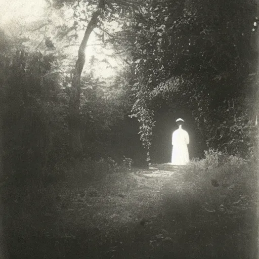 Image similar to shady liminal place, dreamy, 1 9 0 0's photo