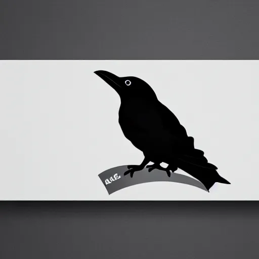 Image similar to Raven, in the style of dribbble mascot