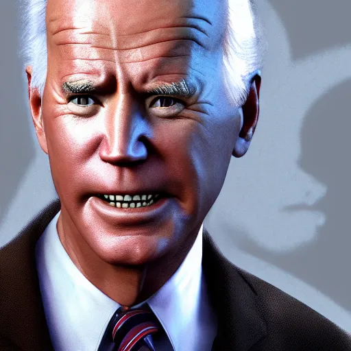 Image similar to hyperrealistic image of ace ventura disguised as joe biden, stunning 3 d render, inspired by istvan sandorfi & greg rutkowski & unreal engine, perfect symmetry, dim volumetric cinematic lighting, 8 k octane comprehensive render, extremely hyper - detailed, incredibly lifelike attributes, intricate, real flesh texture, masterpiece, artstation, stunning,