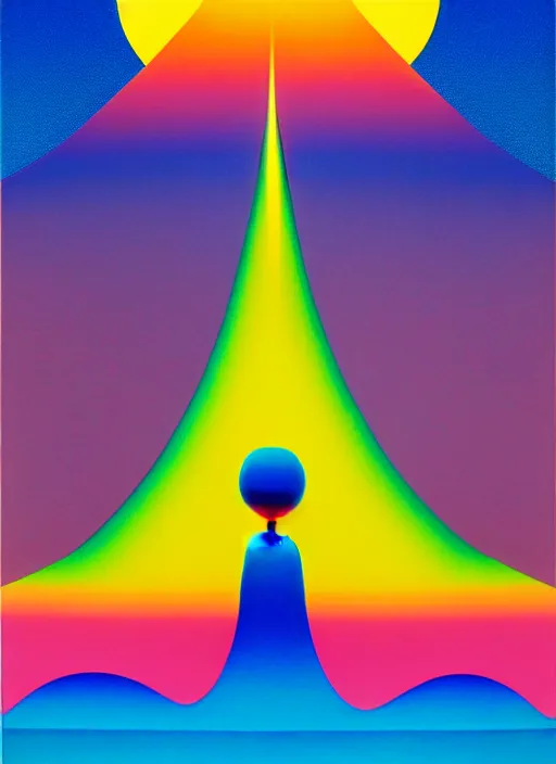 Image similar to fuji by shusei nagaoka, kaws, david rudnick, airbrush on canvas, pastell colours, cell shaded, 8 k