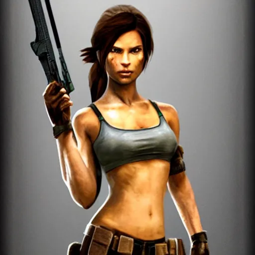 Image similar to Lara Croft