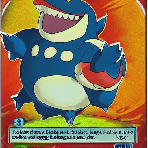 Prompt: bombalong, pokemon card art