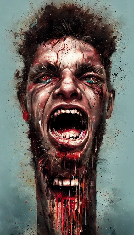 Image similar to rage, by sam spratt