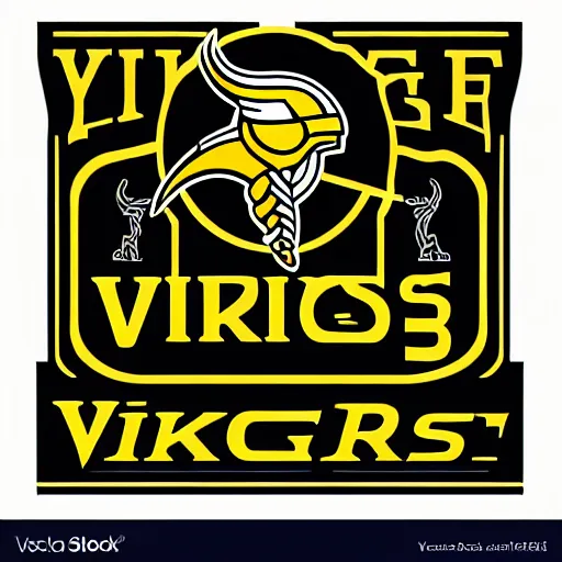 Image similar to sports logo detailed vector vikings