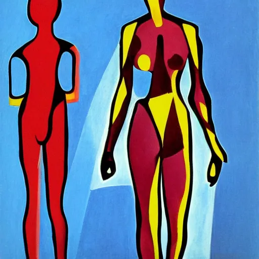 Image similar to cyborgs by matisse