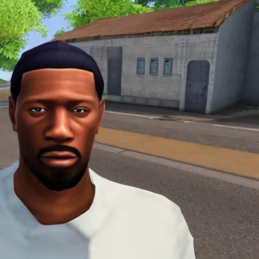 Image similar to Carl Johnson from gta san andreas Converts to islam