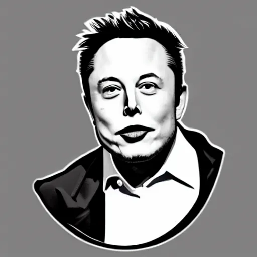 Prompt: portrait of elon musk made from meat