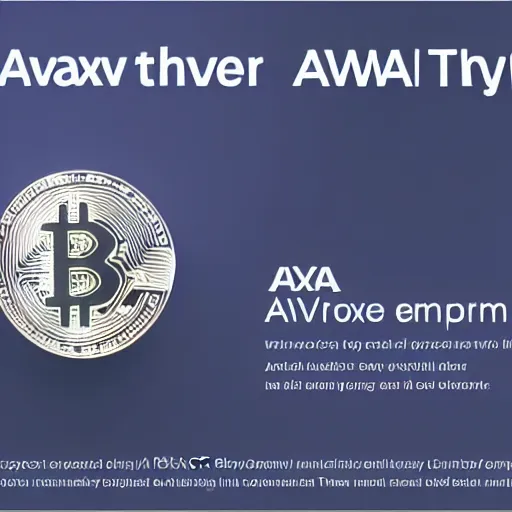 Image similar to avax crypto token