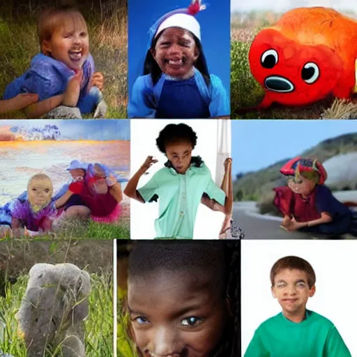 Image similar to each of these images should be used by the kids