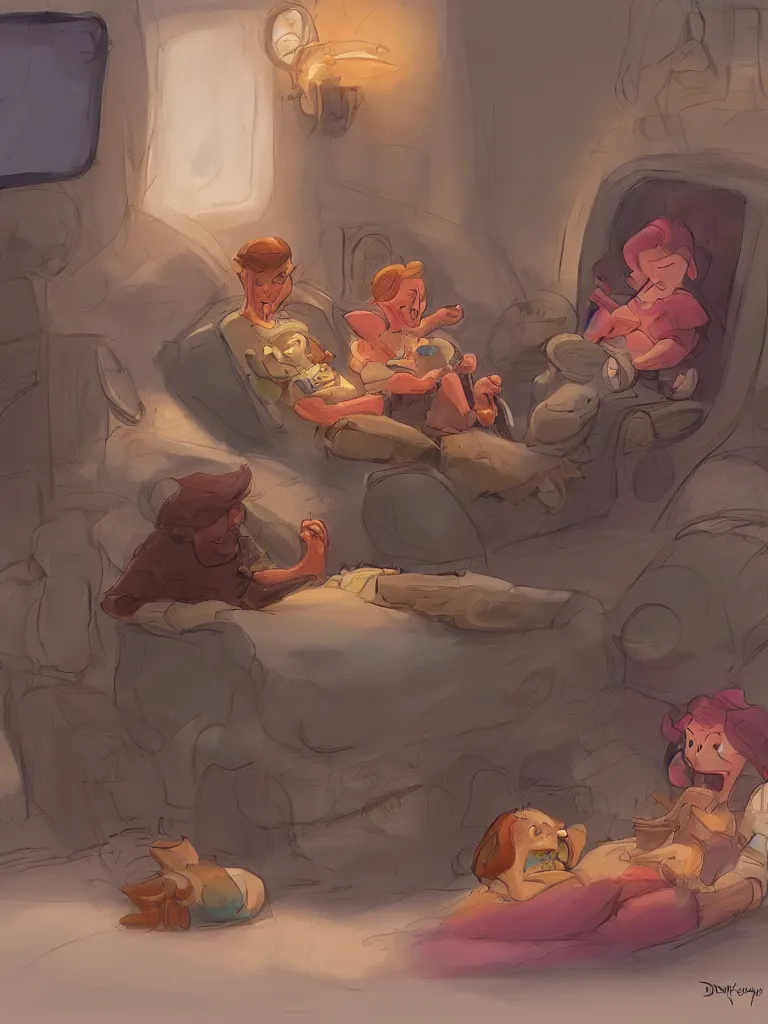 Image similar to comfort by Disney Concept Artists