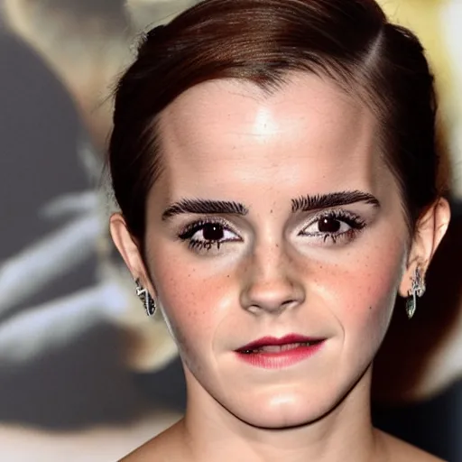 Image similar to emma watson as voldemort