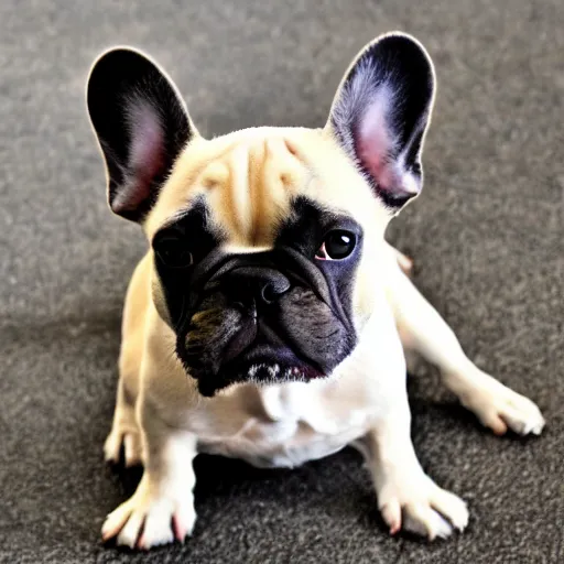 Prompt: french bulldog