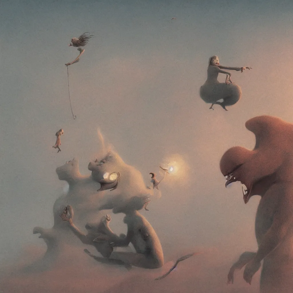 Image similar to silly unearthly being, octane render, very sharp, maurice sendak, beksinski, quint buchholz, charlie bowater, pranckevicius