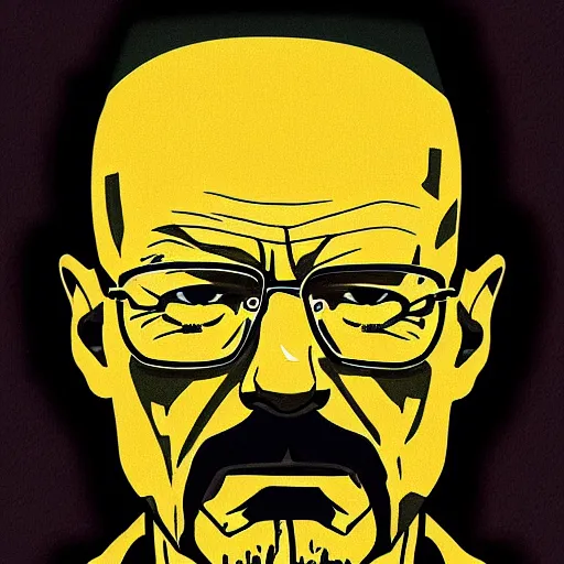 Prompt: Portrait of Walter White as Iron Man