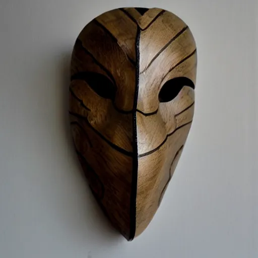 Image similar to snake wooden mask