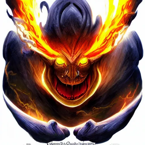 Prompt: fantasy art balrog