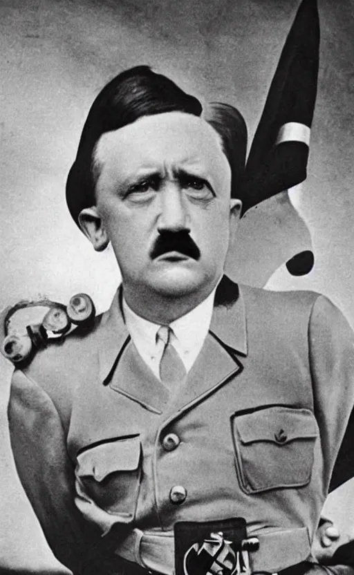 Image similar to hitler as a minion