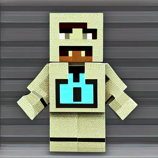 Image similar to Walter White Minecraft character