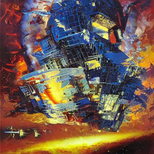 Image similar to art by john berkey, rob gonsalves and tim white