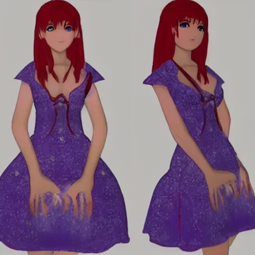 Image similar to rowen atkinson mid magic girl transformation, anime style, kawaii, ball gown dress