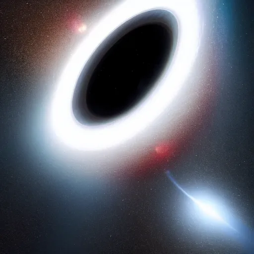 Image similar to a black hole being devoured by another black hole, dramatic outerspace lights, astronomical proportions, best picture of the year, octane render