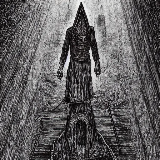 My Take on Silent Hill's Pyramid Head – A Dark Art – Poetic Dustbin