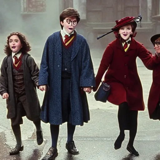 Image similar to Harry Potter, Mary poppins