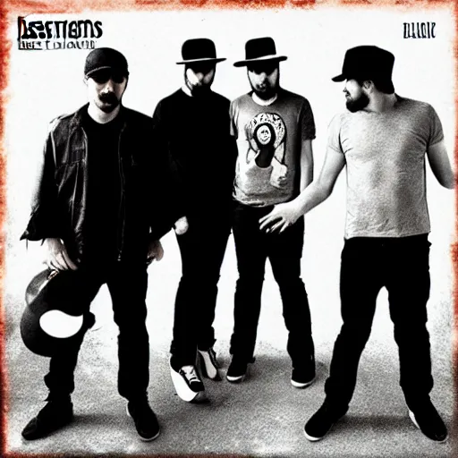 Prompt: Beatsteaks .limbo messiah, album cover