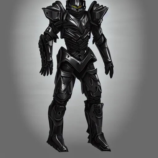 Prompt: sci fi armor concept by neil nelson thedarkestseason
