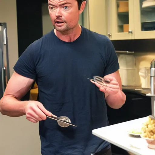 Image similar to karl urban eating rice