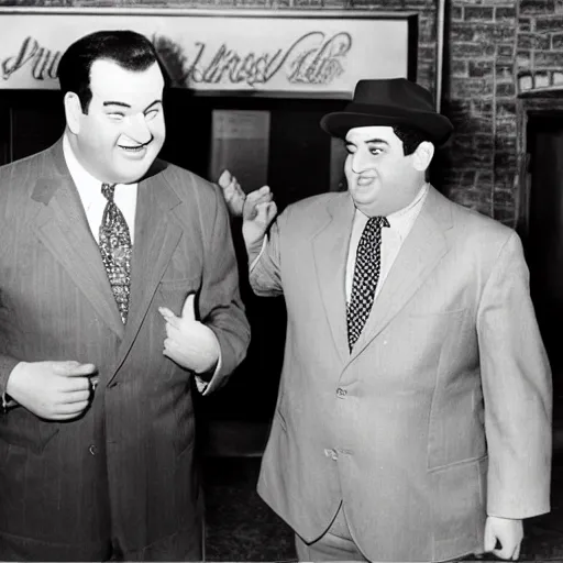 Image similar to Abbott and Costello meet Abbott and Costello