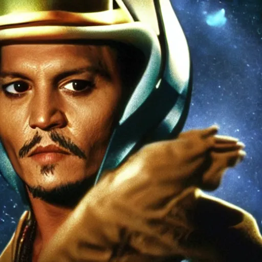 Image similar to johnny depp in star trek ( 1 9 9 6 )