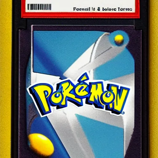 Image similar to A pokémon card from 2001