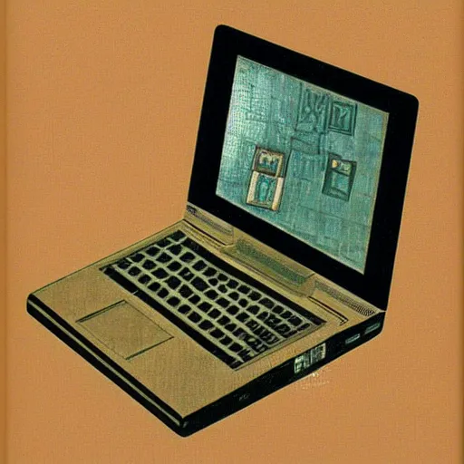 Image similar to laptop by escher, m. c.