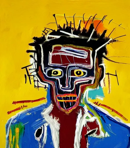 Image similar to impressive high quality high detail painting by jean - michel basquiat, hd,