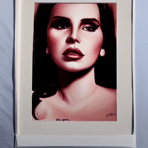 Image similar to Lana del rey portrait, photorealistic, studio