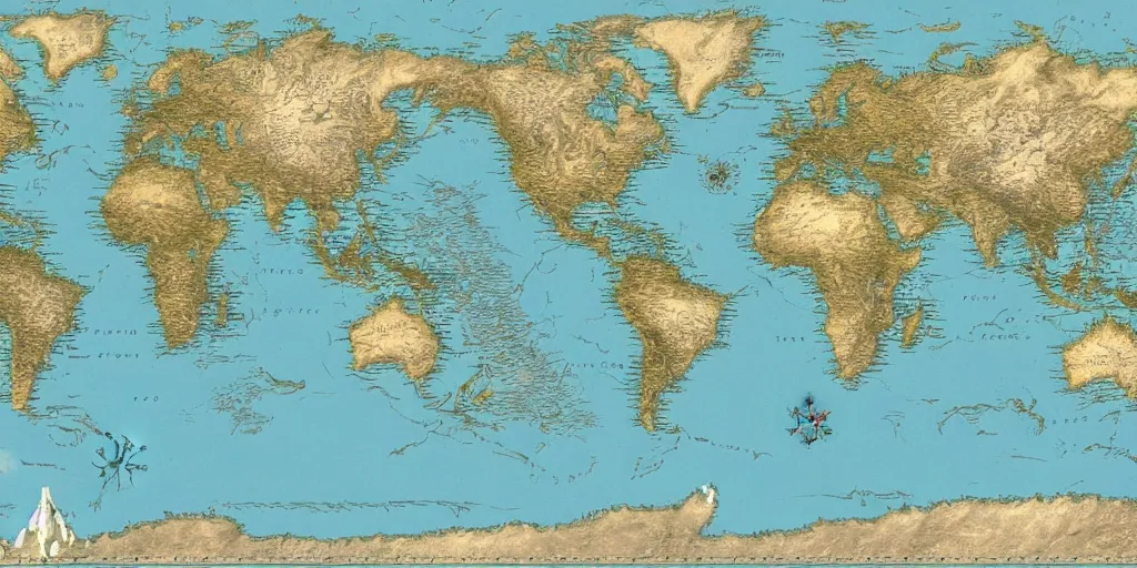 Image similar to jupiter world map texture