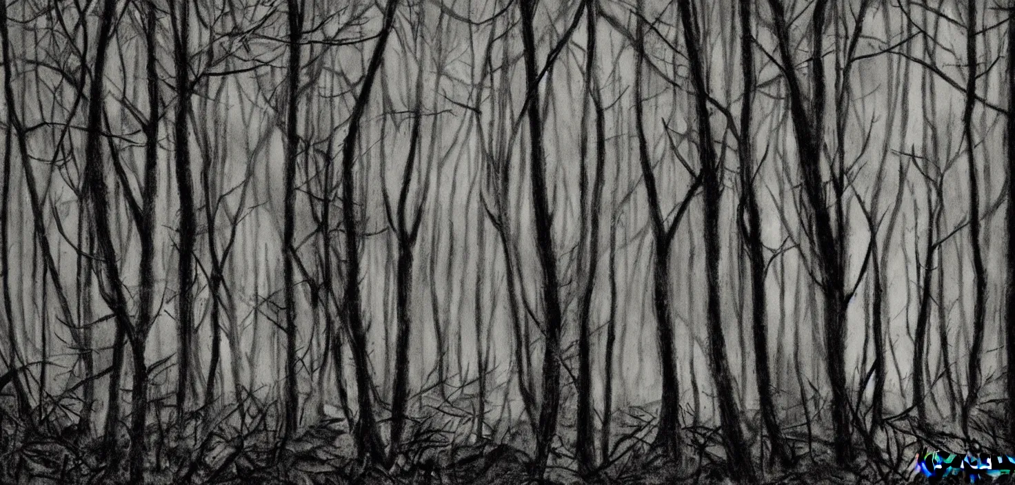 Image similar to dark forest by cooke darwyn