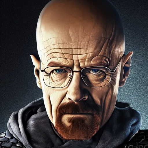 Prompt: Walter White as Thor, 8k